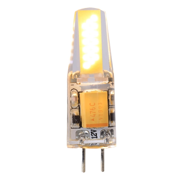 Żarówka LED 49029/01/31 Lucide 1,5W 2700K 150lm metalowa biała