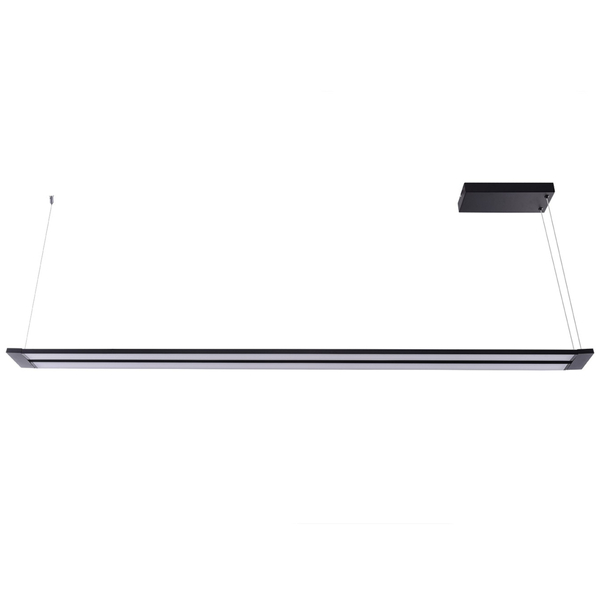 Ledowa lampa wisząca Flash do salonu LED 54W 3000K czarna