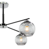 LAMPA sufitowa 1859/4 8C BL Elem loftowa OPRAWA metalowe pręty chrom czarne