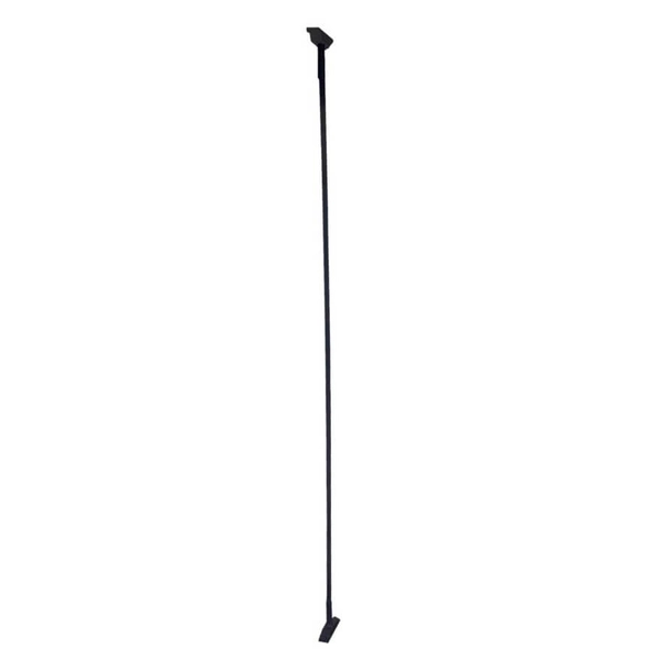 Minimalistyczna lampa sufitowo ścienna Surika 6020 Shilo LED 27W 3000K 300 cm metal czarna
