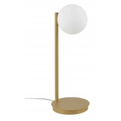 Biurkowa LAMPKA loftowa GAMA 50274 Sigma stojąca LAMPA stołowa kula ball biała