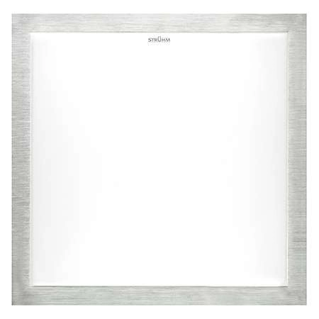 Plafon LAMPA sufitowa ALEX LED 12W 4000K 03243 Ideus kwadratowa OPRAWA ścienna KINKIET do łazienki IP44 srebrny