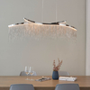 Wisząca lampa nad stół Orphelia 97219 Endon LED 31,2W 3000K wodospad chrom