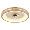 Sufitowa lampa GATIAN 03650 LED 30W 2700-6500K wentylator drewniany biały