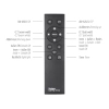 Plafon EDGING biały 14855-16 1xLED 59W 2700-5000K CCT ściemnialny z pilotem