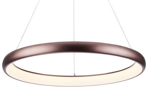 Wisząca ledowa lampa Antonio AZ5065 80W 3000-6500K z pilotem brązowa