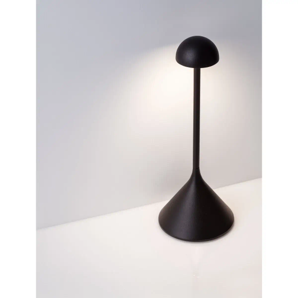 Dotykowa lampa stołowa CARMEDA LE75285 LED 1W 3000K ściemnialna IP54 czarna
