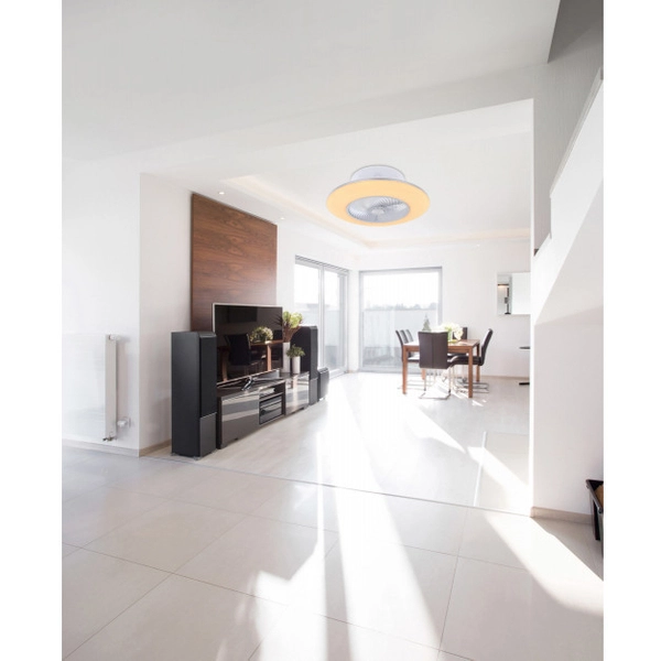 Lampowentylator sufitowy KELLO 03623 LED 40W 3000-6000K z pilotem biała