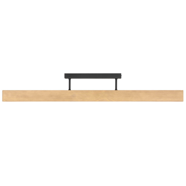 Salonowa lampa nasufitowa Teo 6619 LED 22W 3000K belka drewniana