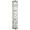 Kryształowa lampa ścienna Facet MOD094WL-03CH Maytoni tuba chrom