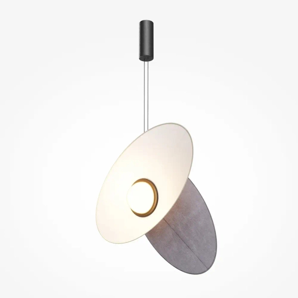 Geometryczna wisząca lampa Evolution MOD396PL-L10BL3K LED 9W 3000K czarny