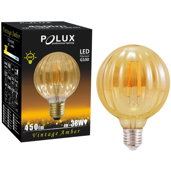Dekoracyjna żarówka LED Vintage Amber 308887 2700K E27 filament