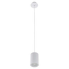LAMPA wisząca JET MINI FH40111-BJ-120-WH LED 4W Italux metalowa OPRAWA zwis tuba biała