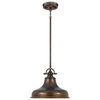Kuchenna lampa wisząca QZ-EMERY-P-M-PN metalowa brąz