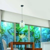 Wisząca lampa do salonu Elio 3182 TK Lighting owalna szklana niebieska
