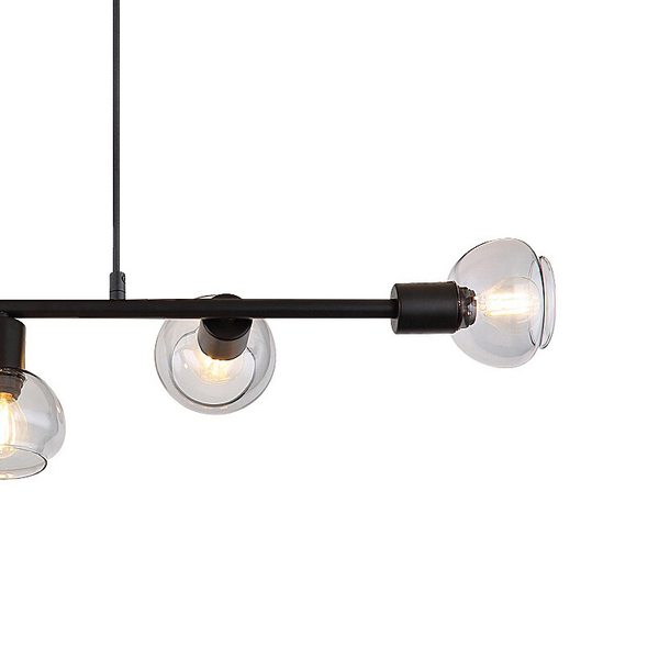 Wisząca lampa loftowa Sullivan 3297 zwis do jadalni nad stół czarna