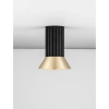 Sufitowa lampa do kuchni MARENZO LE45601 metalowa czarna złota