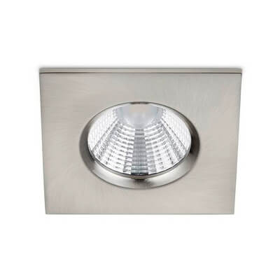 Sufitowa lampa kwadratowa ZAGROS 650610107 LED 5,5W 3000K IP65 nikiel