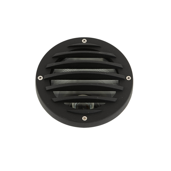 Najazdowa lampa zewnętrzna Fermi 6104/BK-9 Italux IP67 okragła czarny