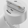Lampa sufitowa szynowa jednofazowa Yin TR084-1-15W3K-W LED 15W 3000K biała