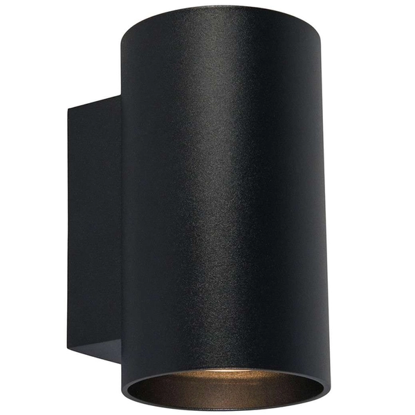 Kinkiet LAMPA ścienna SANDY 92696-N Zumaline tuba OPRAWA metalowa czarna