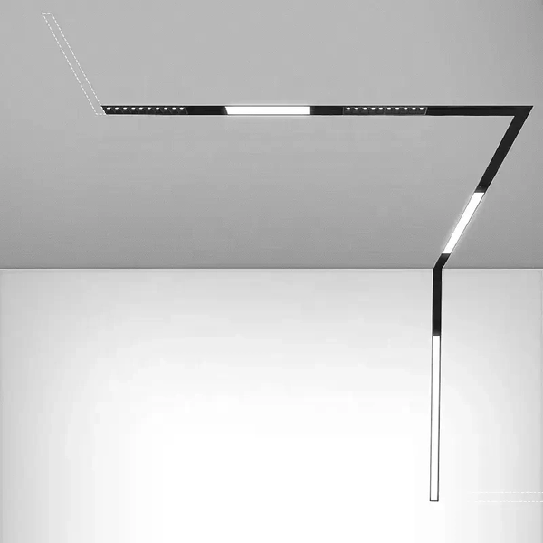 Owalna lampa szynowa ścieżka świetlna Points TR082-1-6W3K-M-B LED 6W 3000K czarny