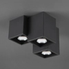 Lampa sufitowa FERNANDO 604900332 Trio do sypialni metalowa czarny outlet