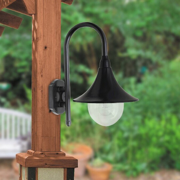 Klasyczna lampa elewacyjna Konstanz 8245 Rabalux IP44 metalowa czarna