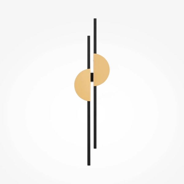 Ścienna lampa Skyline MOD179WL-L22BS4K1 LED 23W 4000K czarna mosiądz