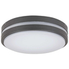 Zewnętrzna LAMPA sufitowa HAMBURG 8847 Rabalux okrągła OPRAWA elewacyjna LED 10W 4000K kinkiet outdoor IP44 grafitowy biały