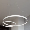 LAMPA wisząca RIO TH.111 Thoro metalowa OPRAWA pierścień LED 70W 4000K okrągły zwis biały