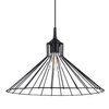 Lampa wisząca Eda SL.1186 druciana loftowa czarna