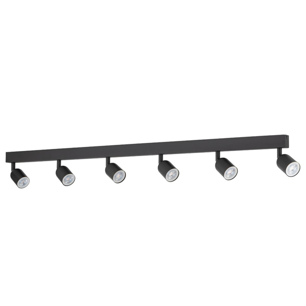 Wielopunktowa lampa sufitowa Top 1019 TK Lighting reflektorki czarna outlet