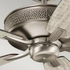 Wentylator sufitowy z pilotem Monarch pewter KLF-MONARCH2-52-BAP do salonu