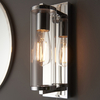 Kinkiet nad lustro L&-194074 Light& tuba z włącznikiem IP44 chrom