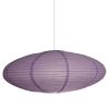 Papierowy klosz do lamp Villo 60 2213253207 owalny fioletowy
