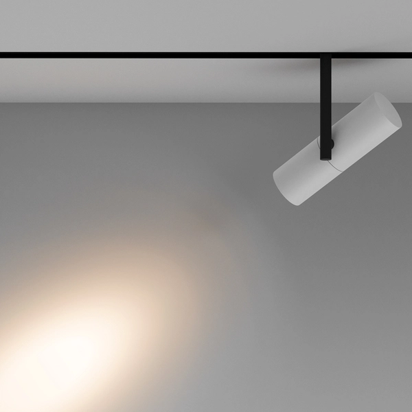 Lampa do szyny magnetycznej Elti TR005-2-12W3K-BW LED 12W 3000K tuba biała czarna