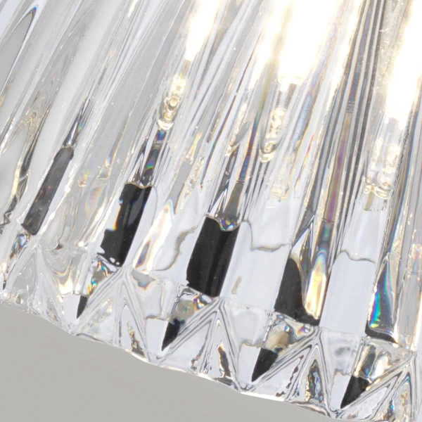 Łazienkowy kinkiet ścienny Keynes QN-KEYNES1-BATH szklany IP44 chrom