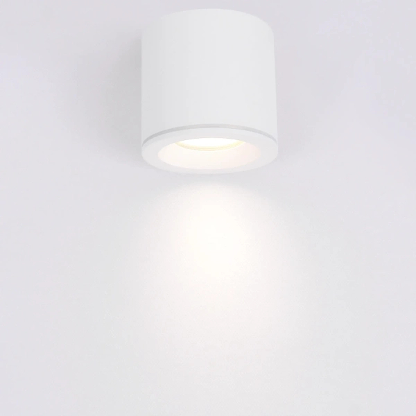 Łazienkowa lampa sufitowa LUNA CL0103-WH Yaskr IP65 hermetyczna biała