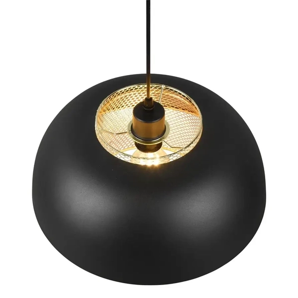 Zwieszana lampa Punch R30811932 RL Light kopuła do salonu czarna
