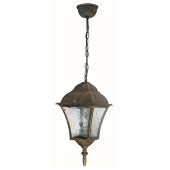 Zewnętrzna LAMPA wisząca TOSCANA 8394 Rabalux IP43 metalowa OPRAWA ogrodowa vintage outdoor złoto antyczne