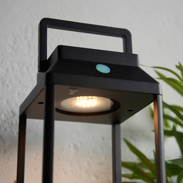 Stojąca latarenka Linterna 96932 LED 3,15W 3000K IP44 metalowa czarna