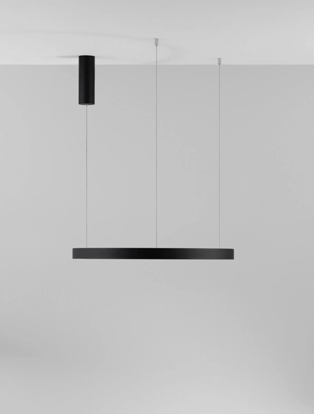 Żyrandol ring ZACAPU LE42794 Luces Exclusivas metalowy LED 42W 3000K czarny