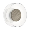 Kinkiet ścienny minimalistyczny DONUT ST-5072W brąz transparentny szklany LED 6W do holu
