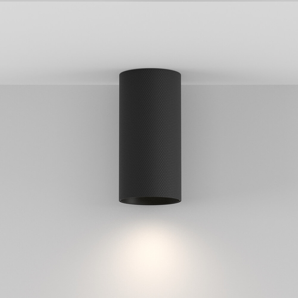 Przysufitowa lampa na przedpokój Artisan C080CL-01-GU10-B Maytoni czarny