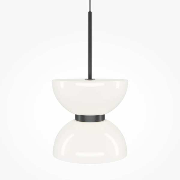 Lampa wisząca Kyoto MOD178PL-L11B3K LED 11W 3000K klepsydra czarna biała