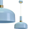 LAMPA wisząca MALMO MLP6201 Milagro loftowa OPRAWA metalowy zwis niebieski