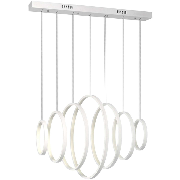 LAMPA wisząca VERTIGO ML335 Milagro dekoracyjna OPRAWA zwis LED 86W 4000K LISTWA sufitowa biała