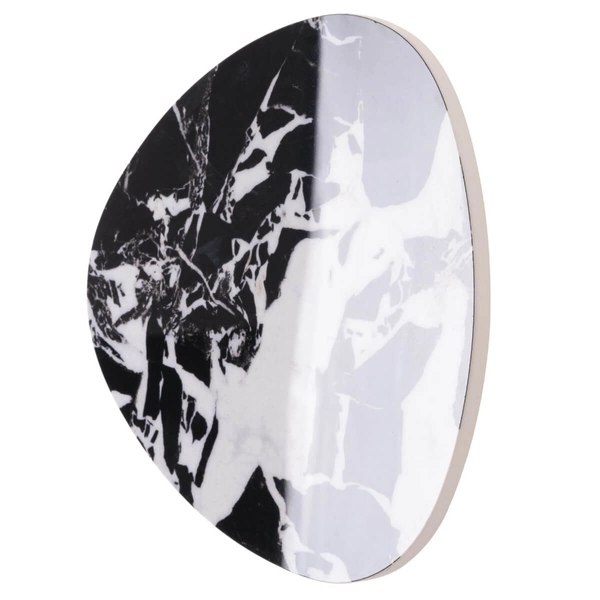 Ścienna lampa kamienna MARBLES W0392 LED 10W 3000K biała czarna