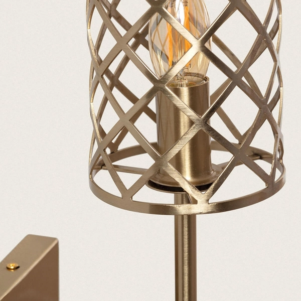 Lampa ścienna glamour Gambit ABR-GAMBIT Abruzzo do jadalni złota